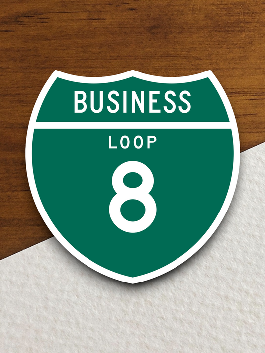 Business Loop Interstate 8 California Sticker