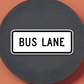 Bus lane United States Road Sign Sticker