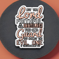But the Lord is Faithful He Will - Version 01 - Faith Sticker