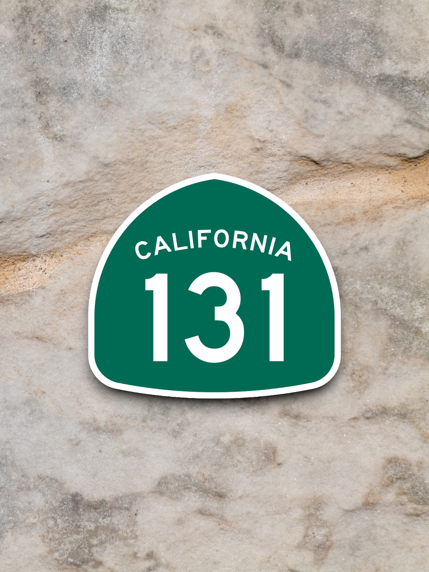 California State Route 131 Road Sign Sticker