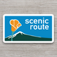 California Scenic Route Sticker