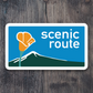 California Scenic Route Sticker