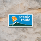 California Scenic Route Sticker