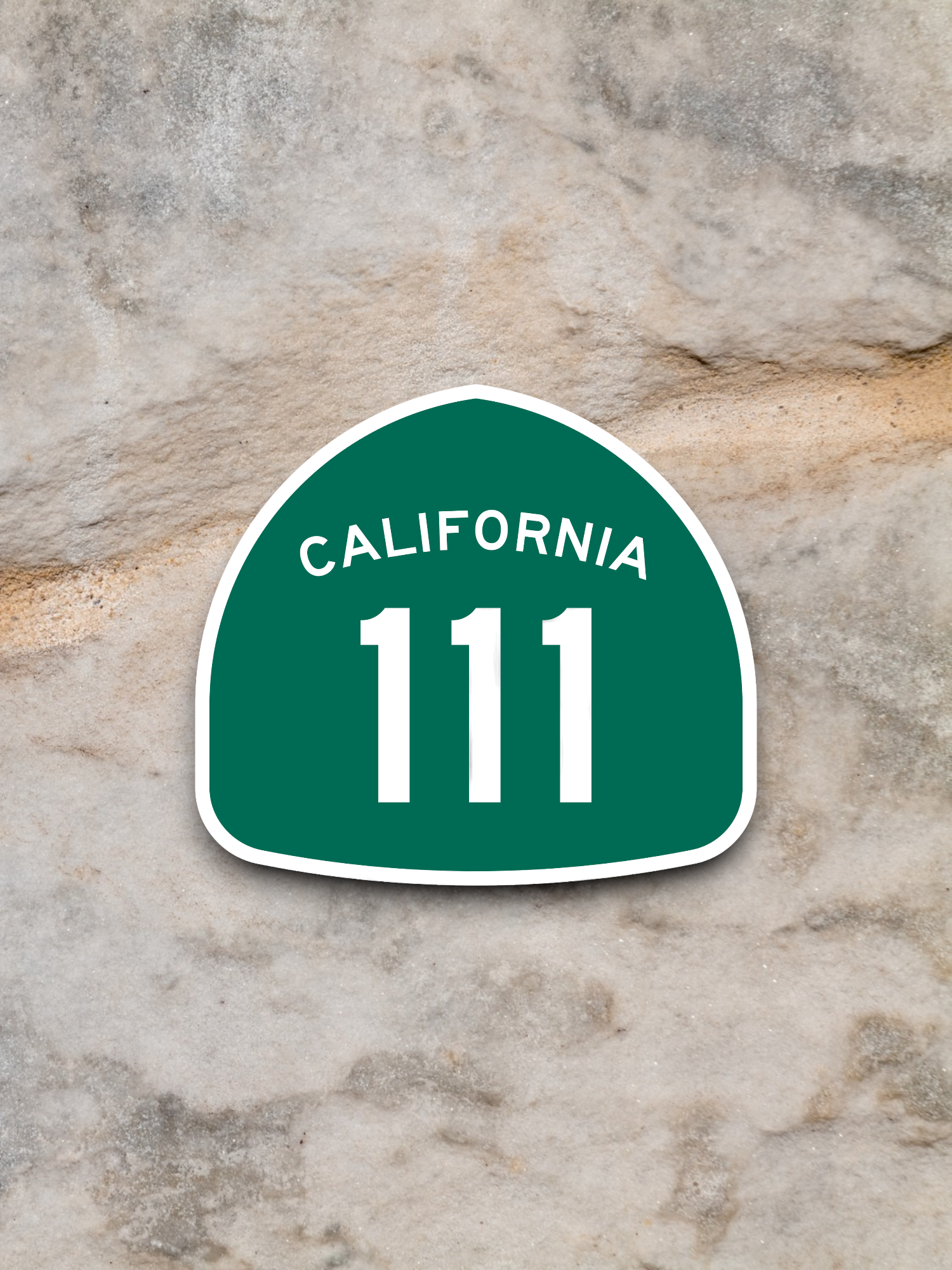 California State Route 111 Sticker
