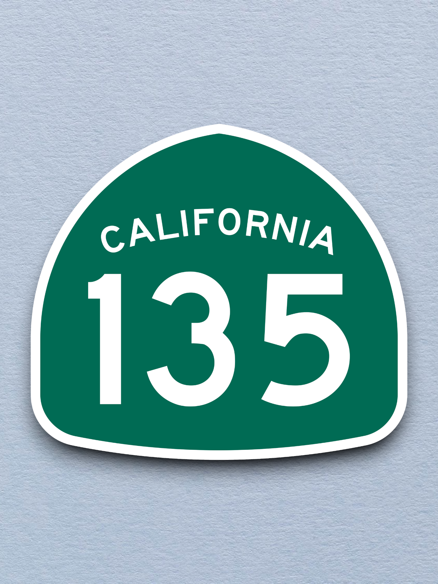 California State Route 135 Sticker