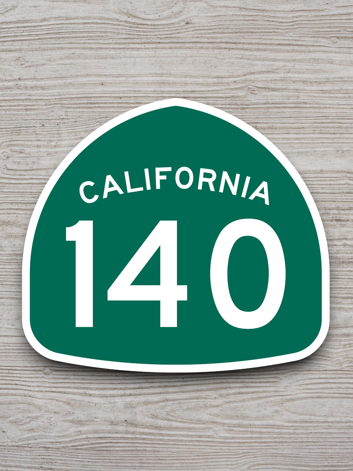California State Route 140 Sticker