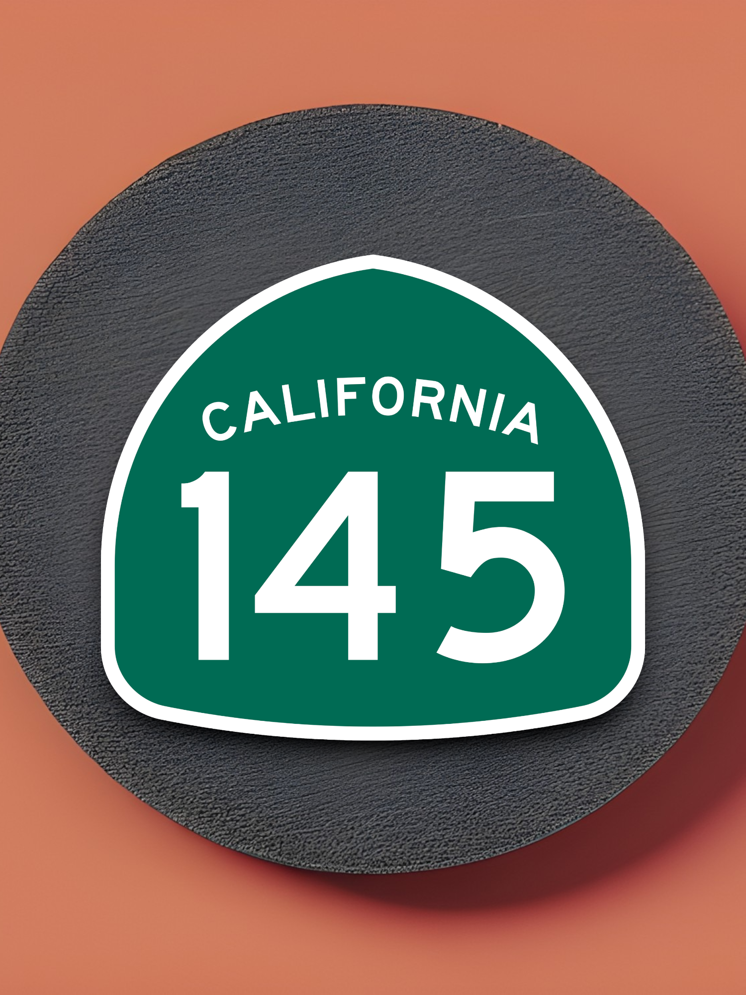 California State Route 145 Sticker