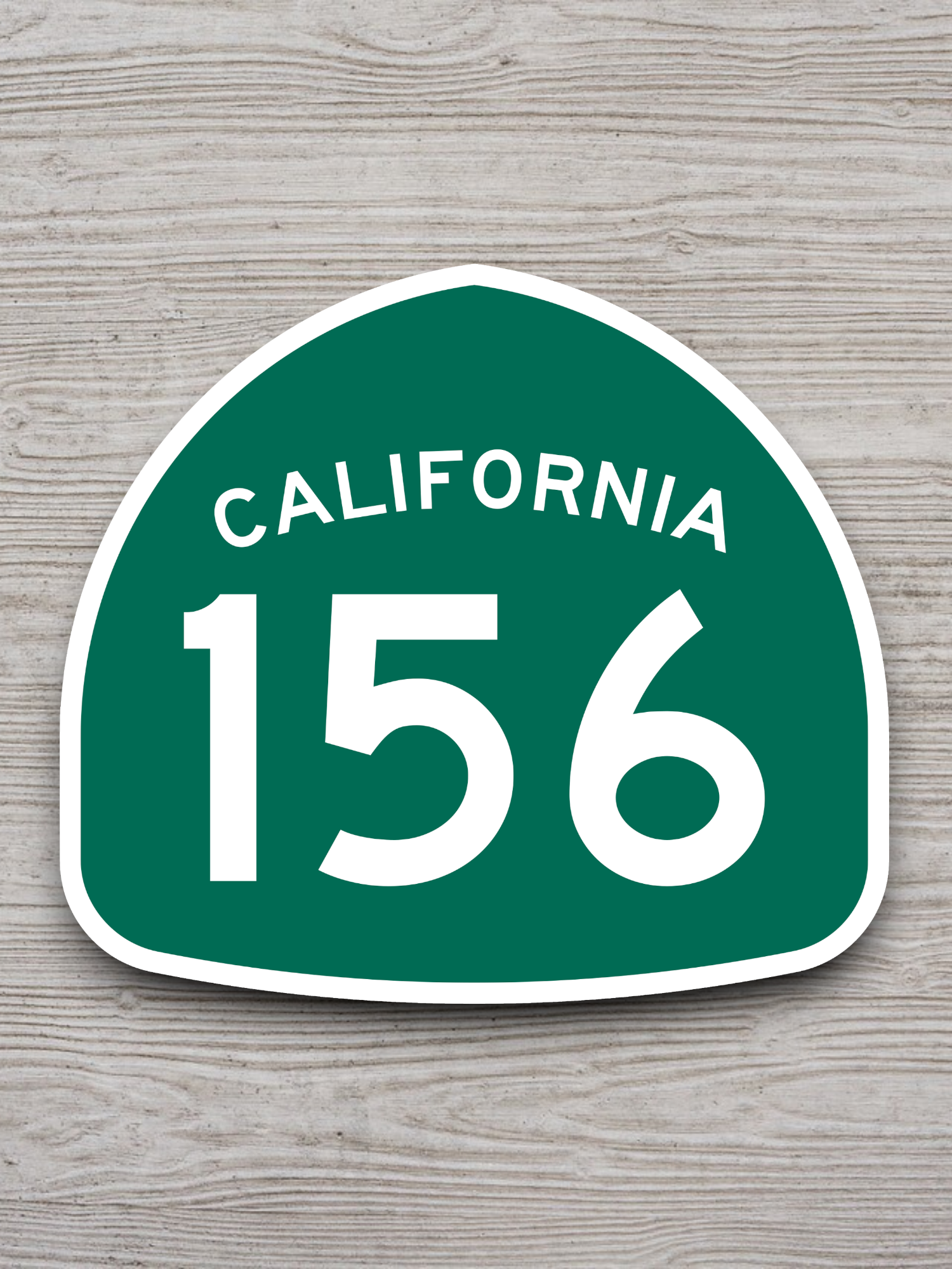 California State Route 156 Sticker