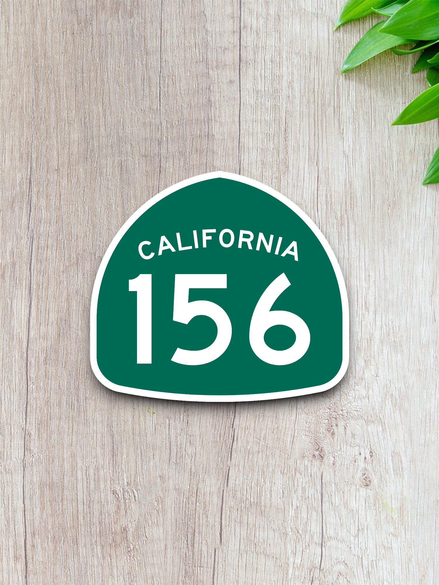 California State Route 156 Sticker