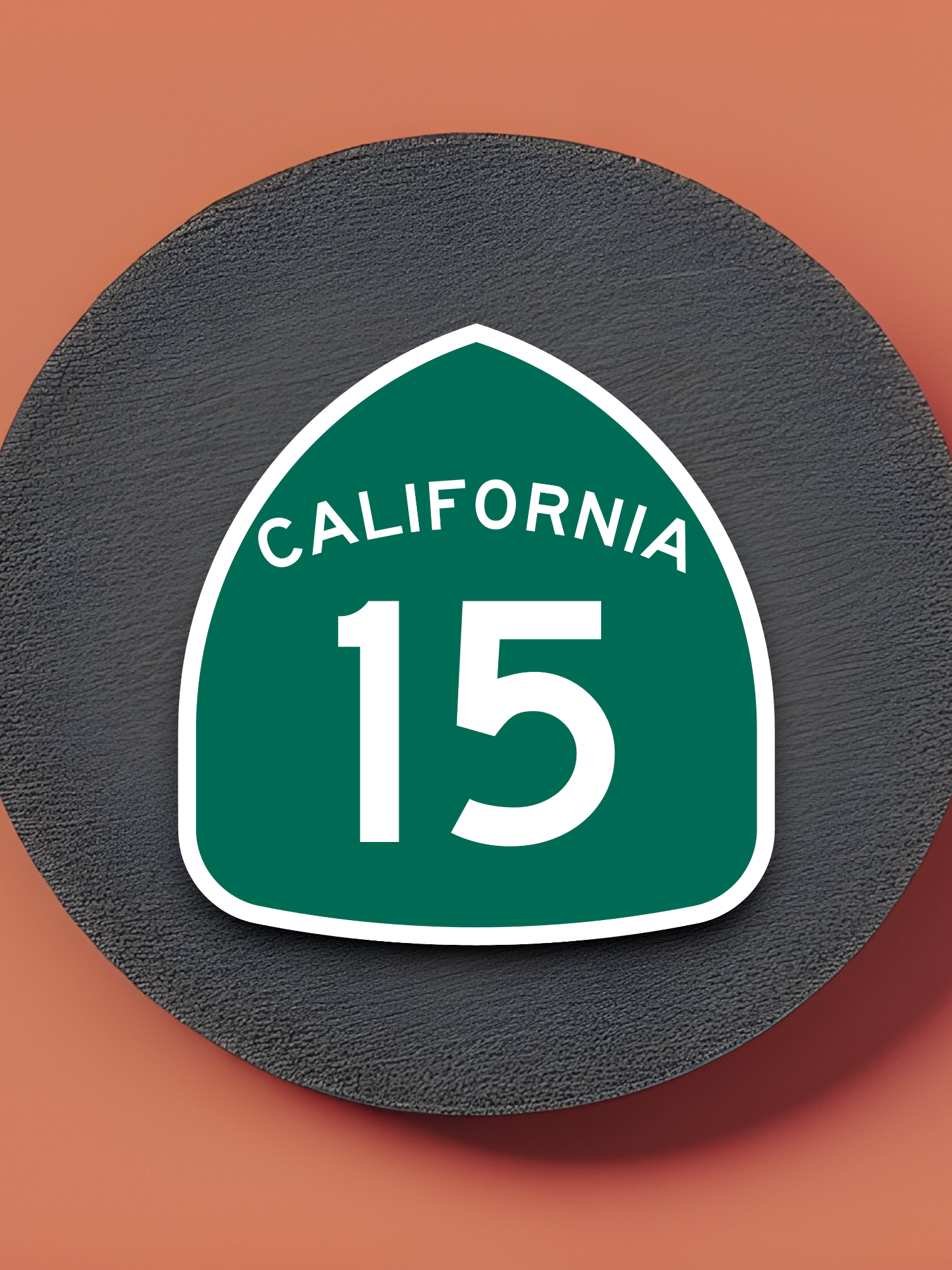 California State Route 15 Sticker
