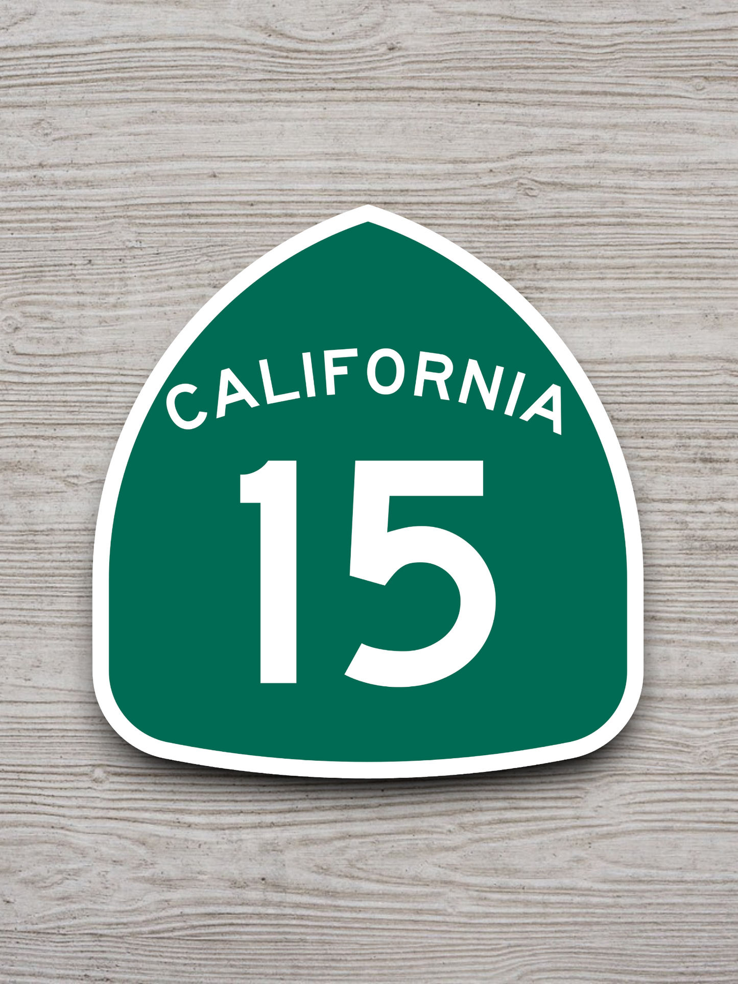 California State Route 15 Sticker