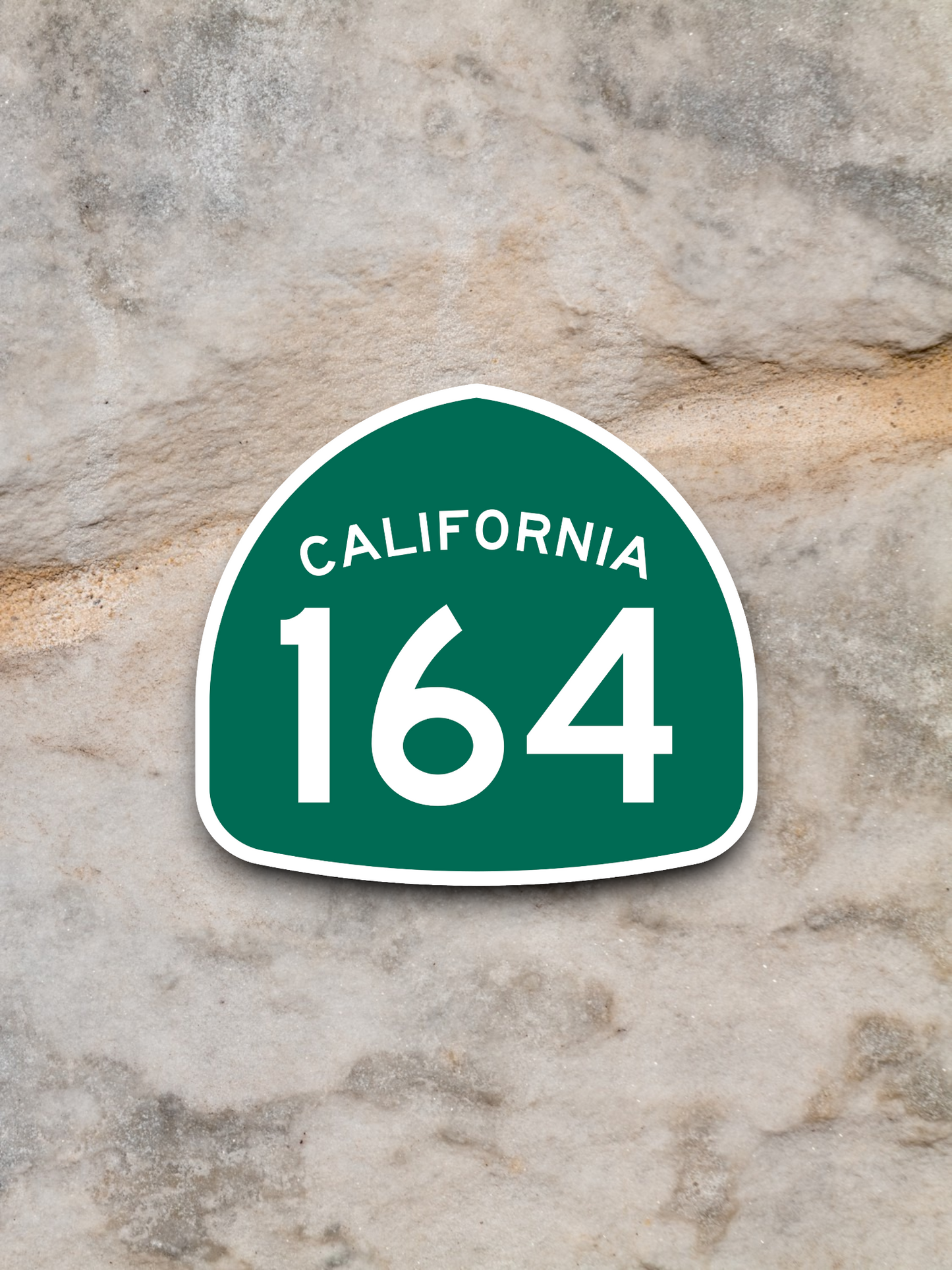 California State Route 164 Road Sign Sticker