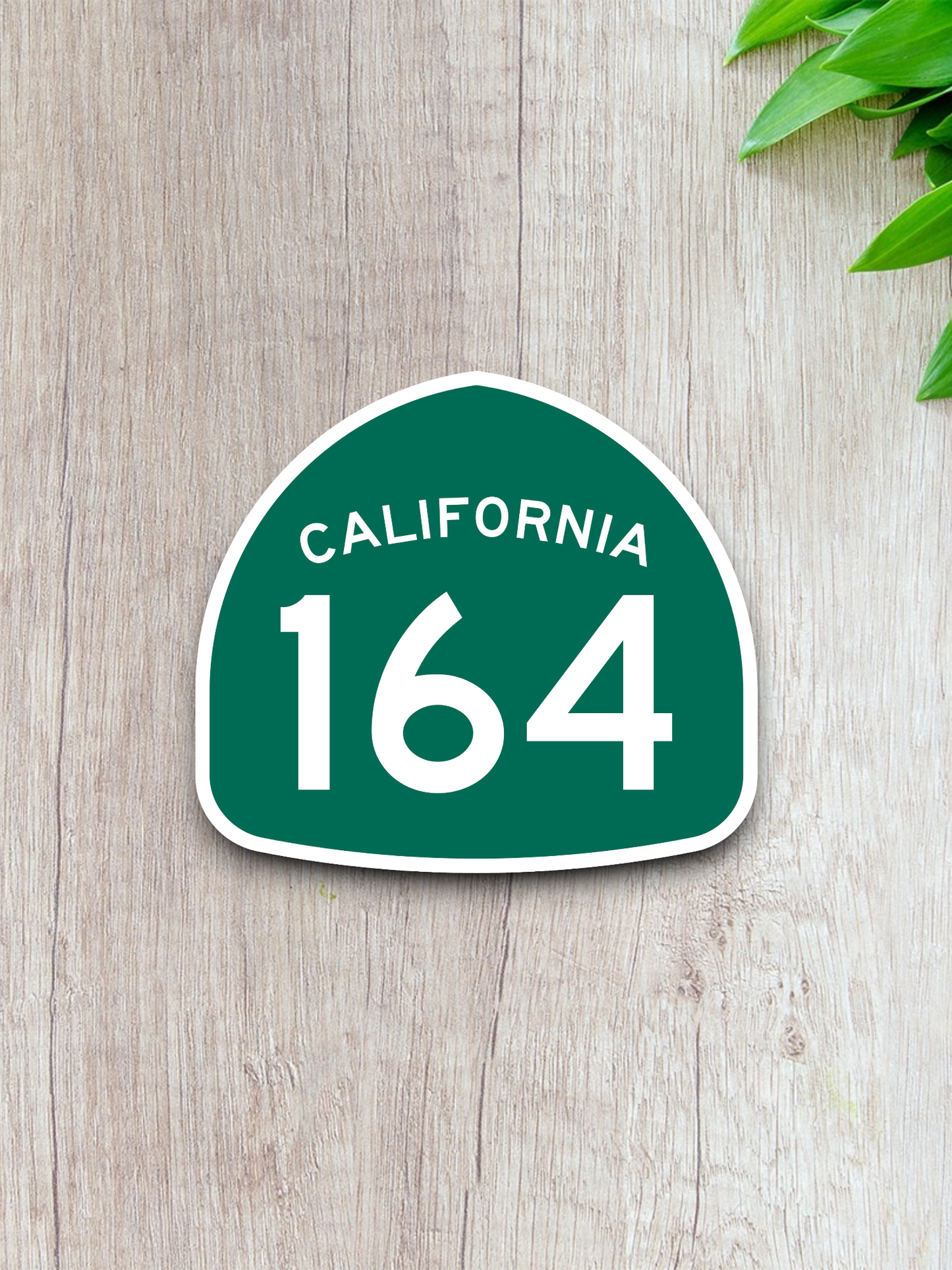 California State Route 164 Road Sign Sticker
