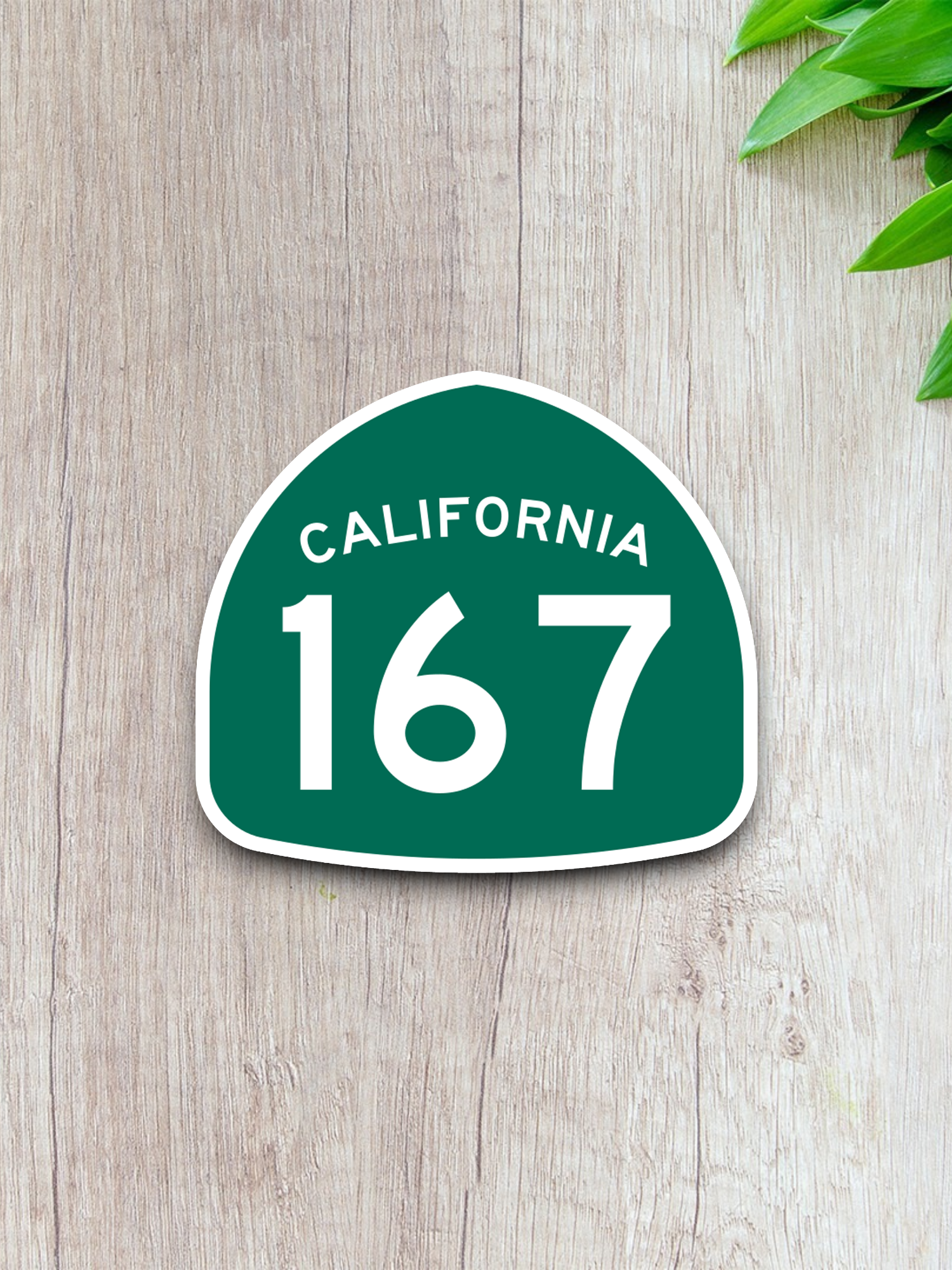 California State Route 167 Road Sign Sticker