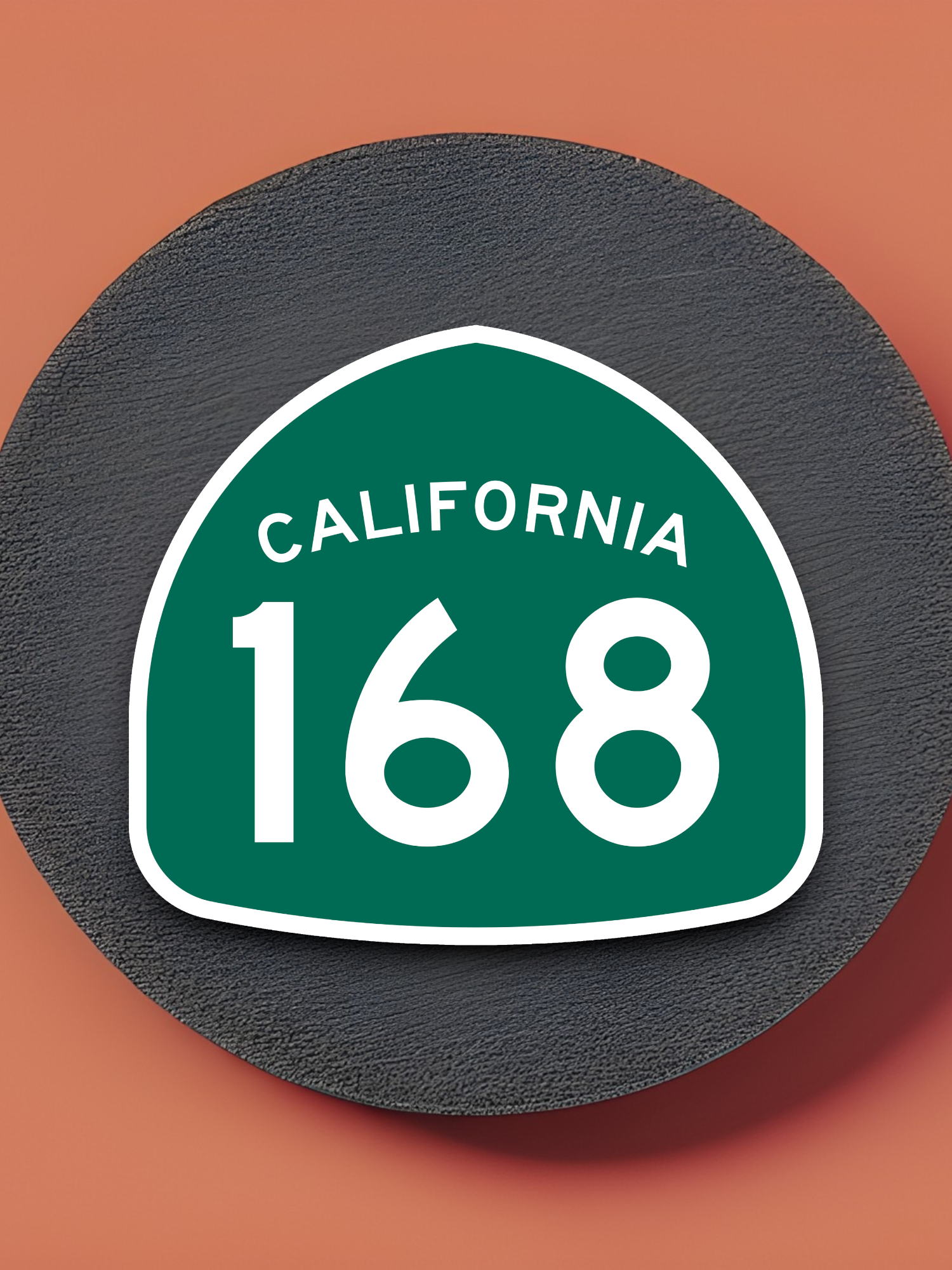 California State Route 168 Sticker