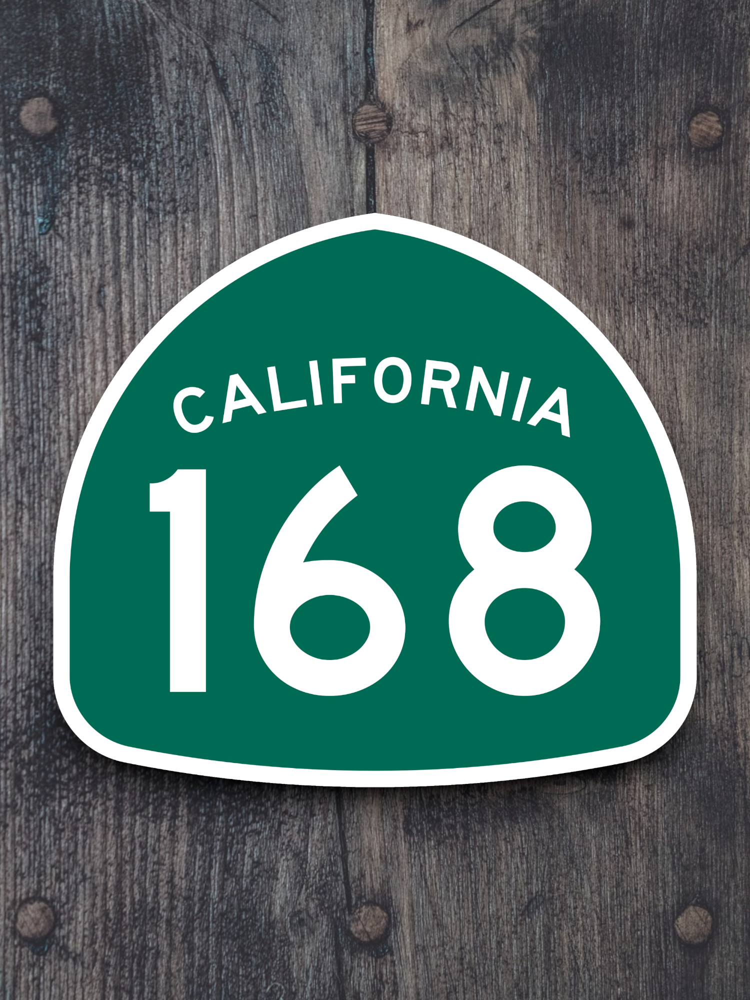 California State Route 168 Sticker