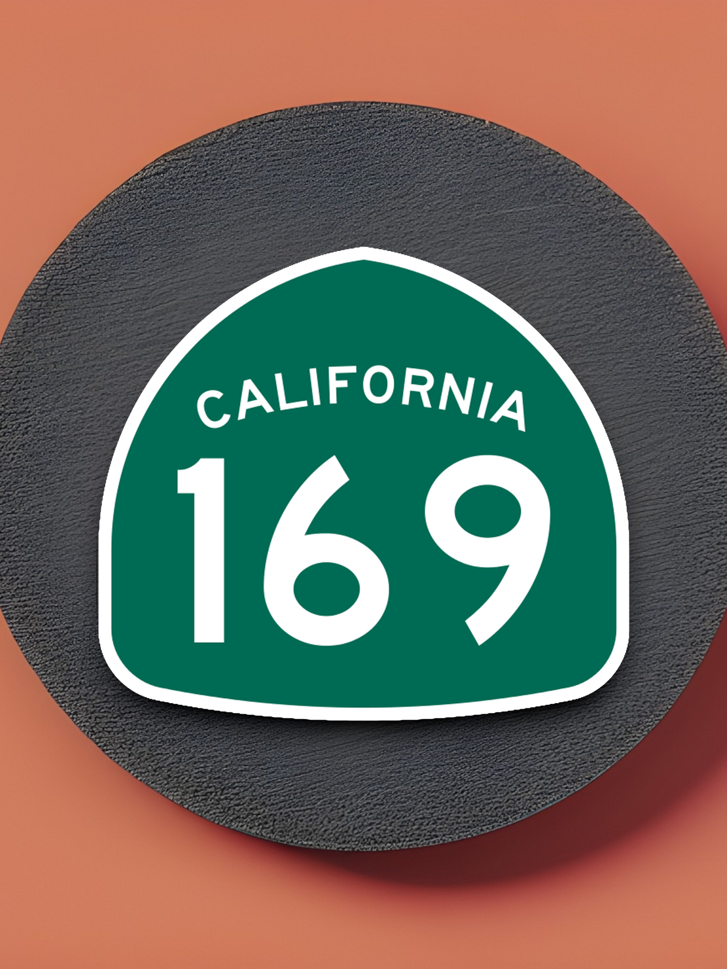 California State Route 169 Road Sign Sticker
