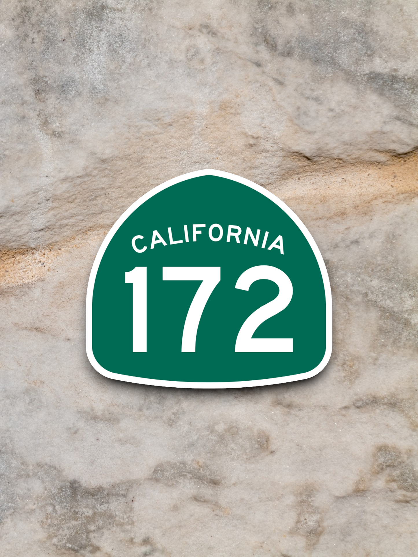 California State Route 172 Road Sign Sticker