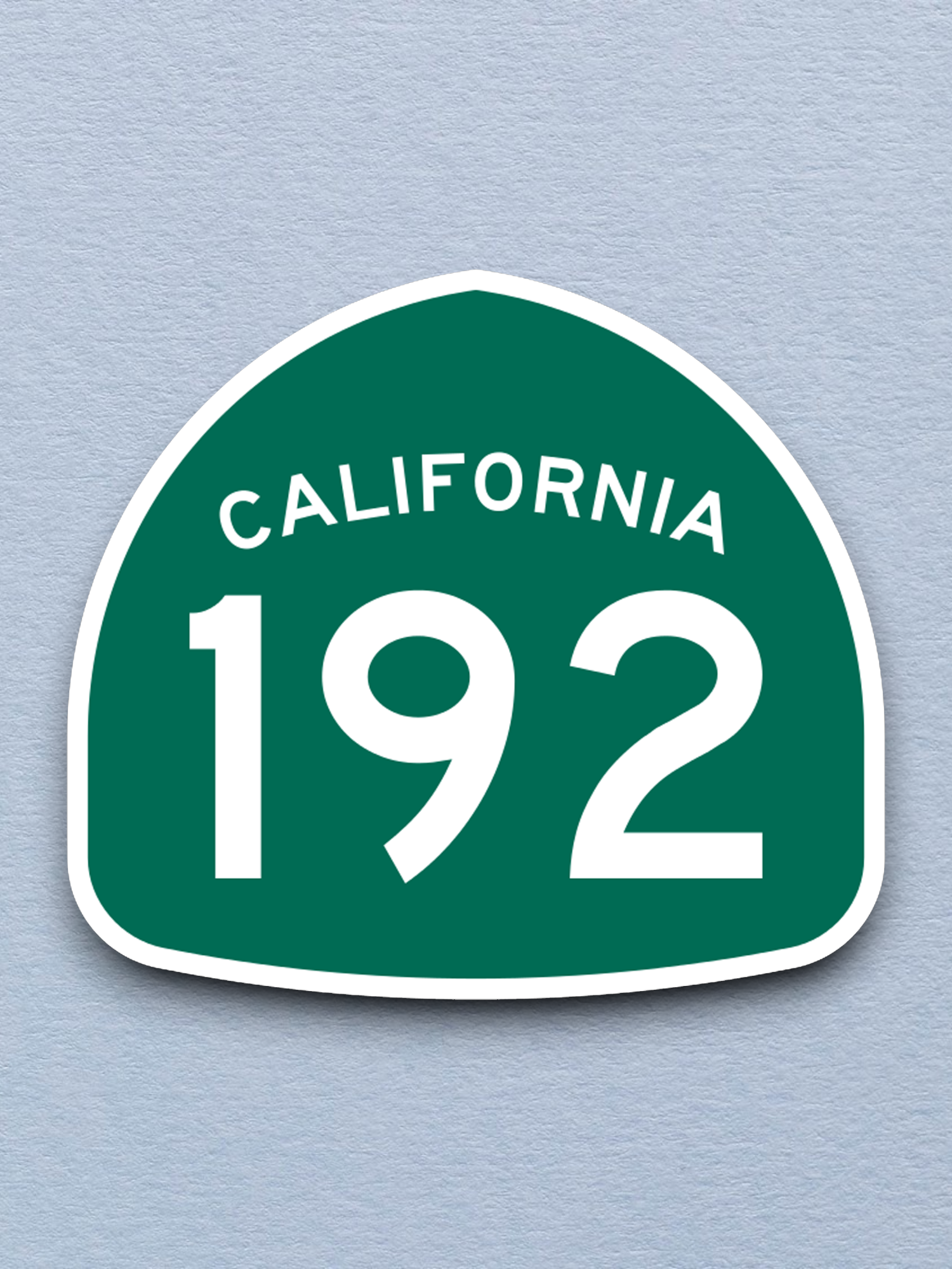 California State Route 192 Road Sign Sticker
