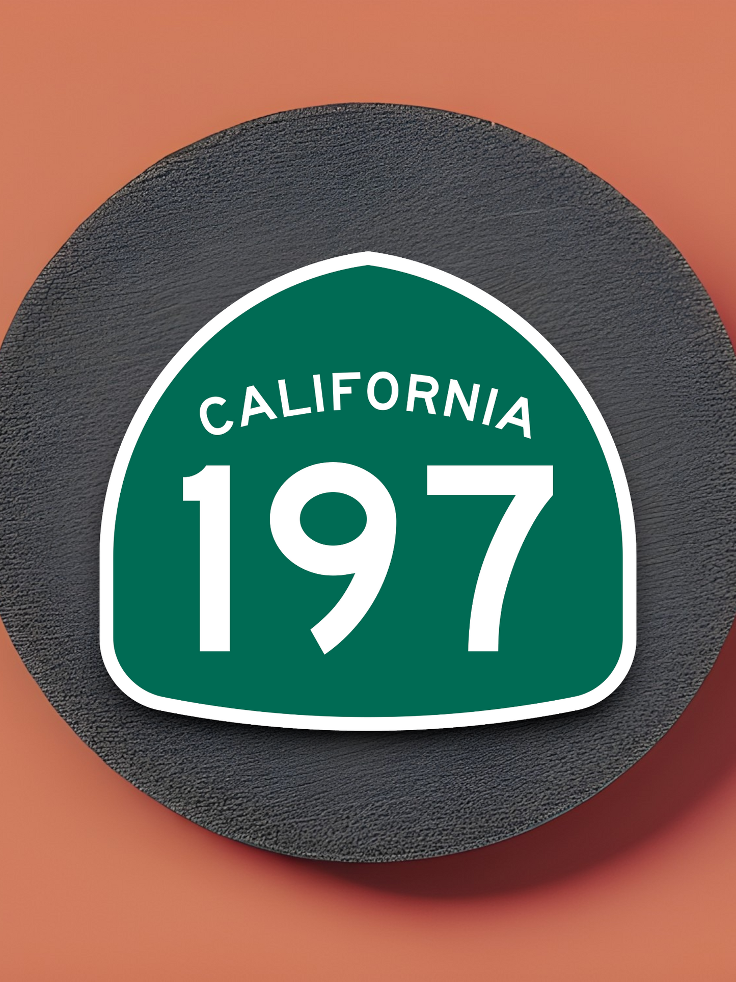 California State Route 197 Sticker