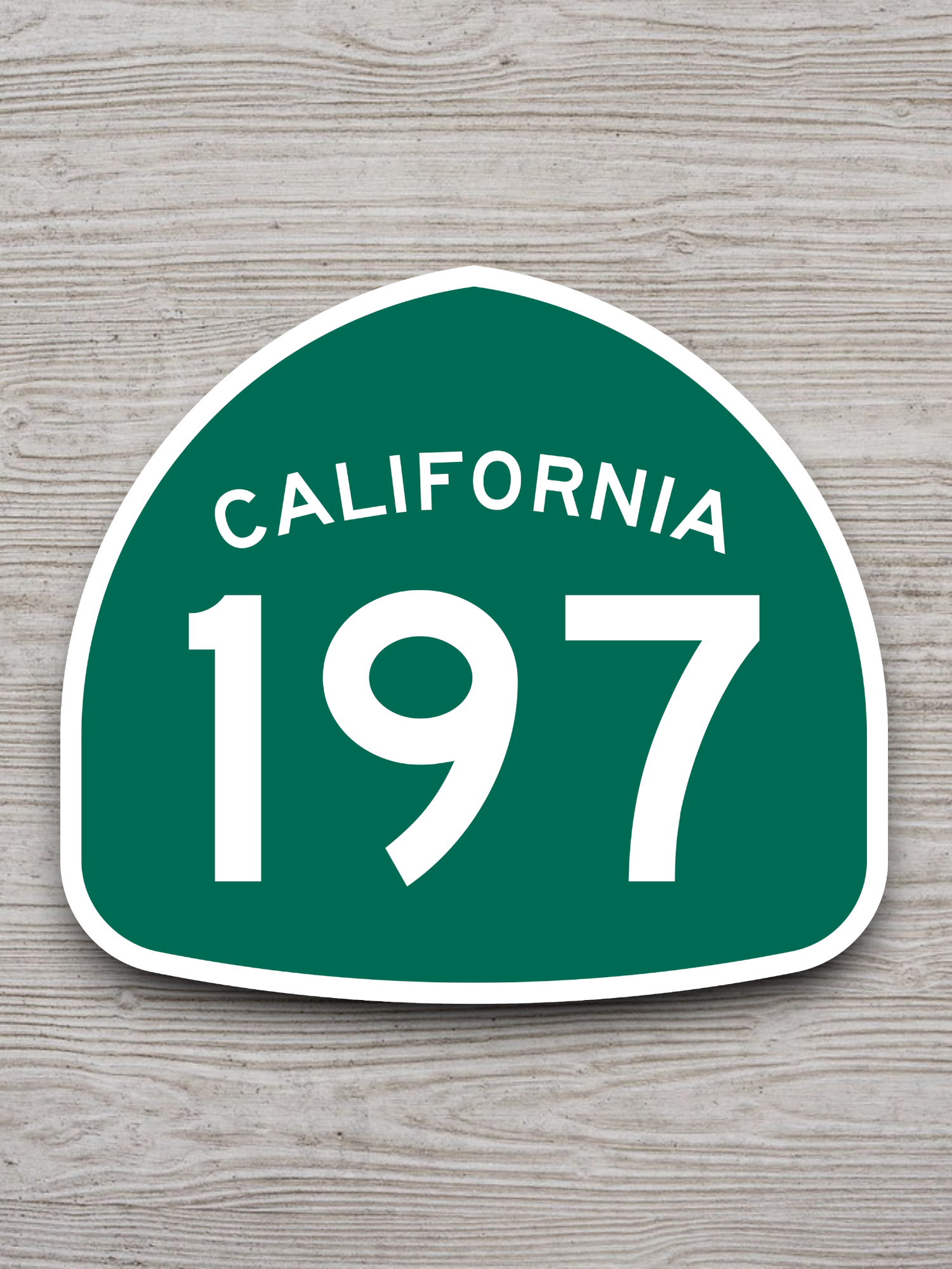 California State Route 197 Sticker