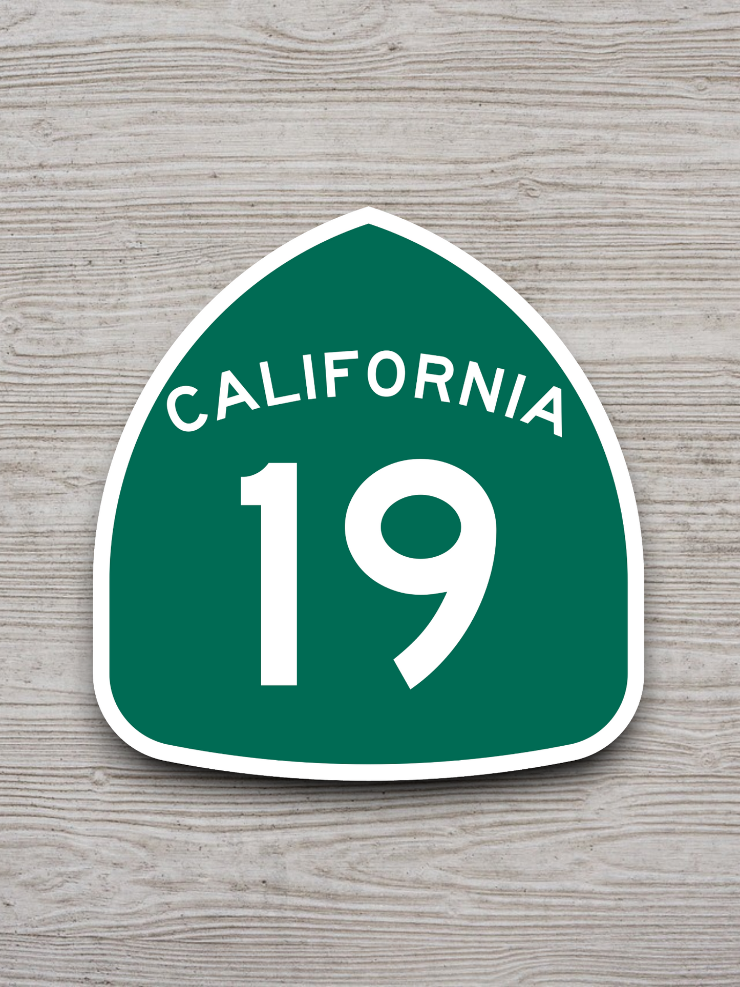 California State Route 19 Sticker