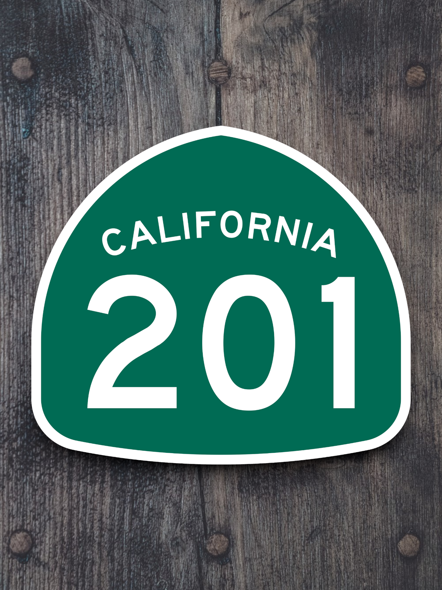 California State Route 201 Sticker