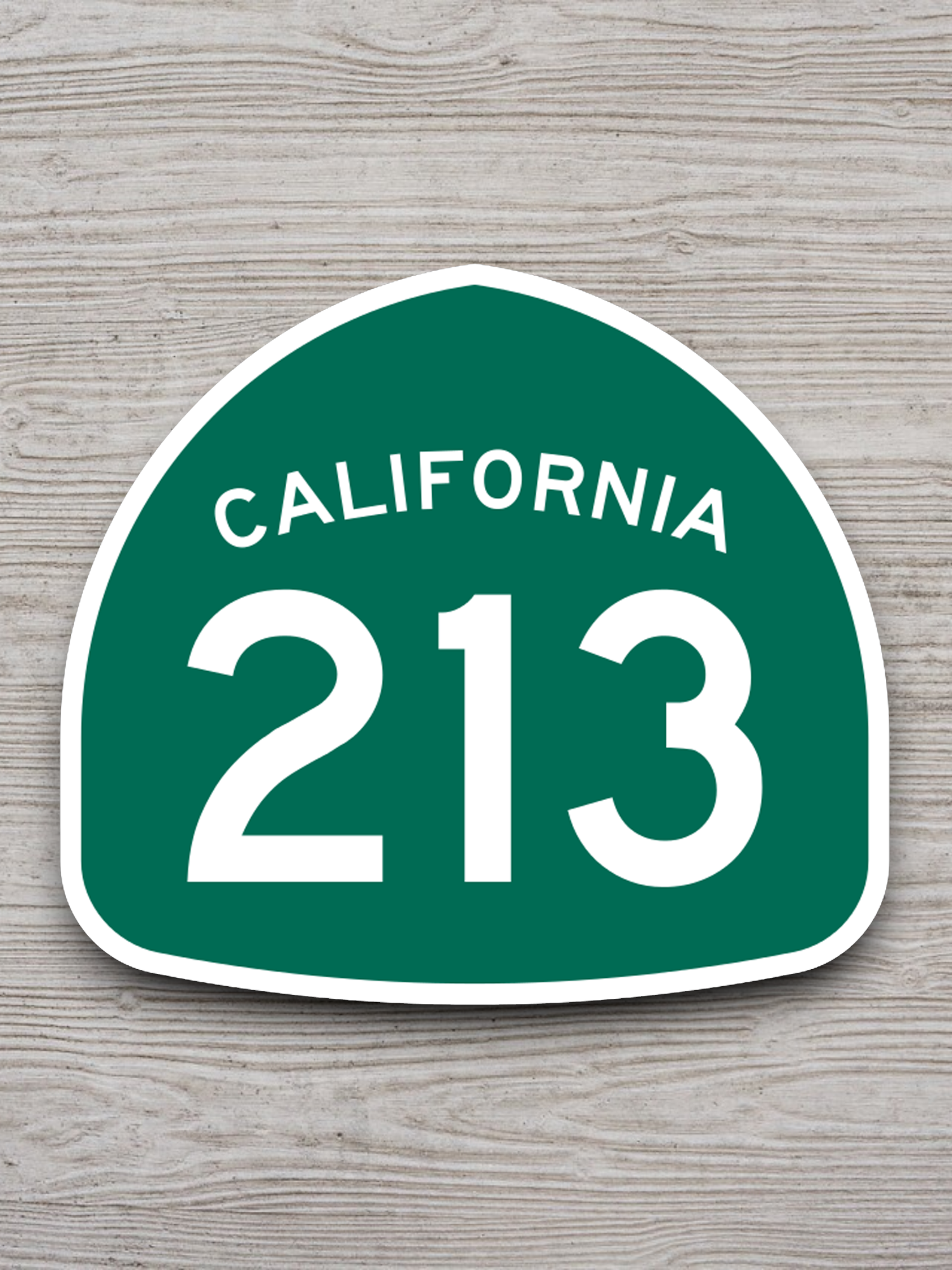 California State Route 213 Road Sign Sticker