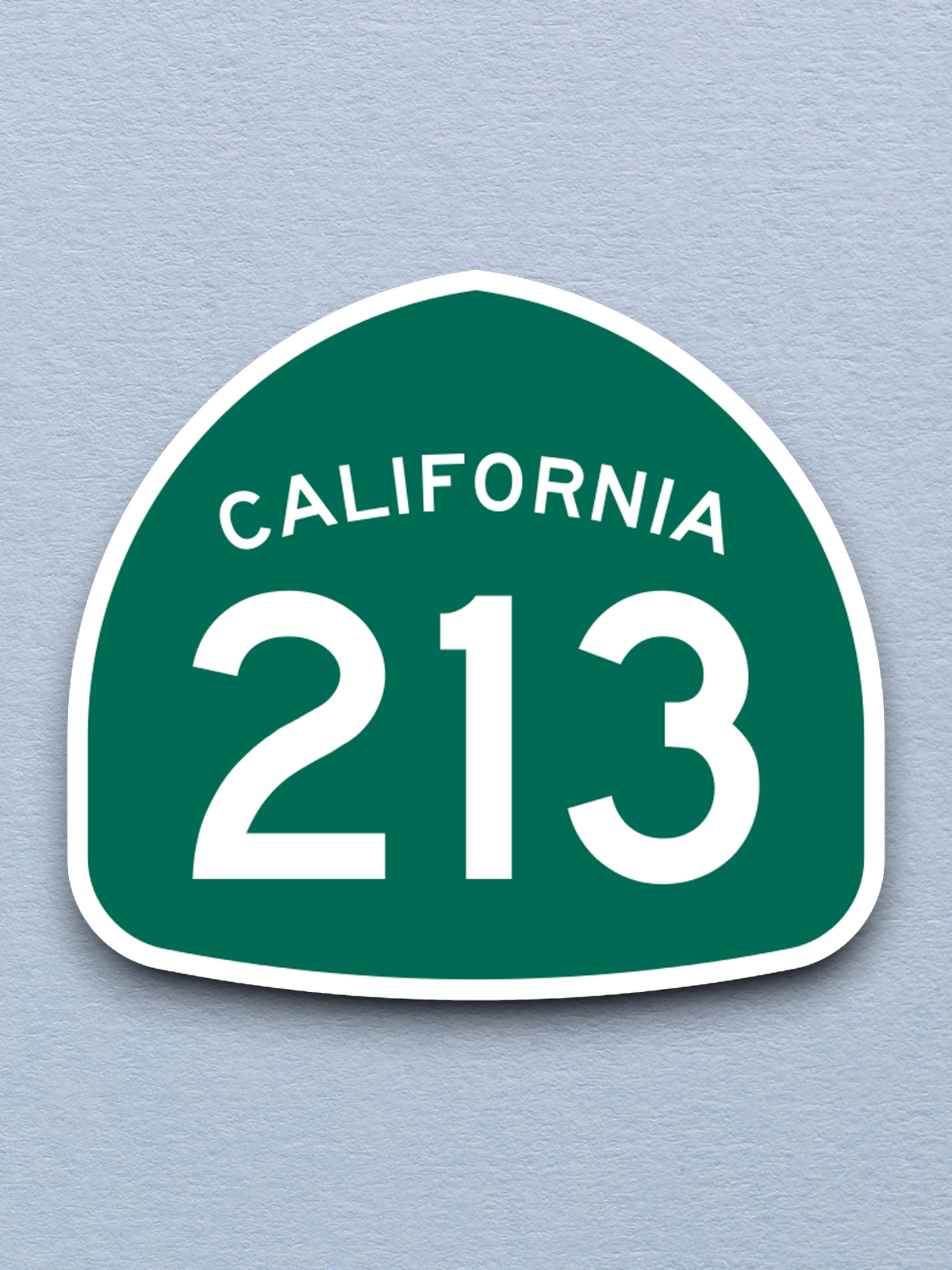 California State Route 213 Road Sign Sticker