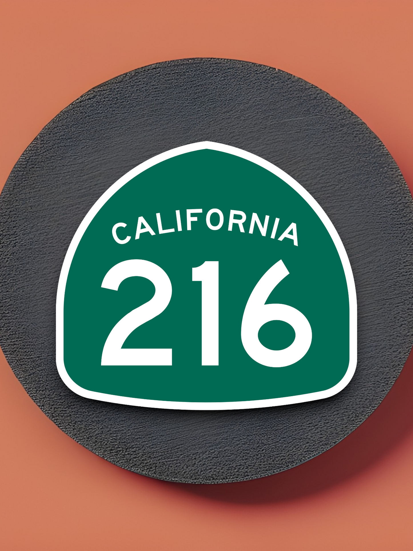 California State Route 216 Sticker