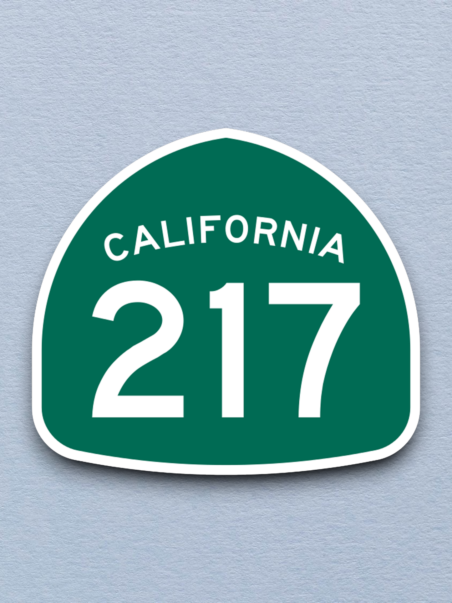 California State Route 217 Road Sign Sticker