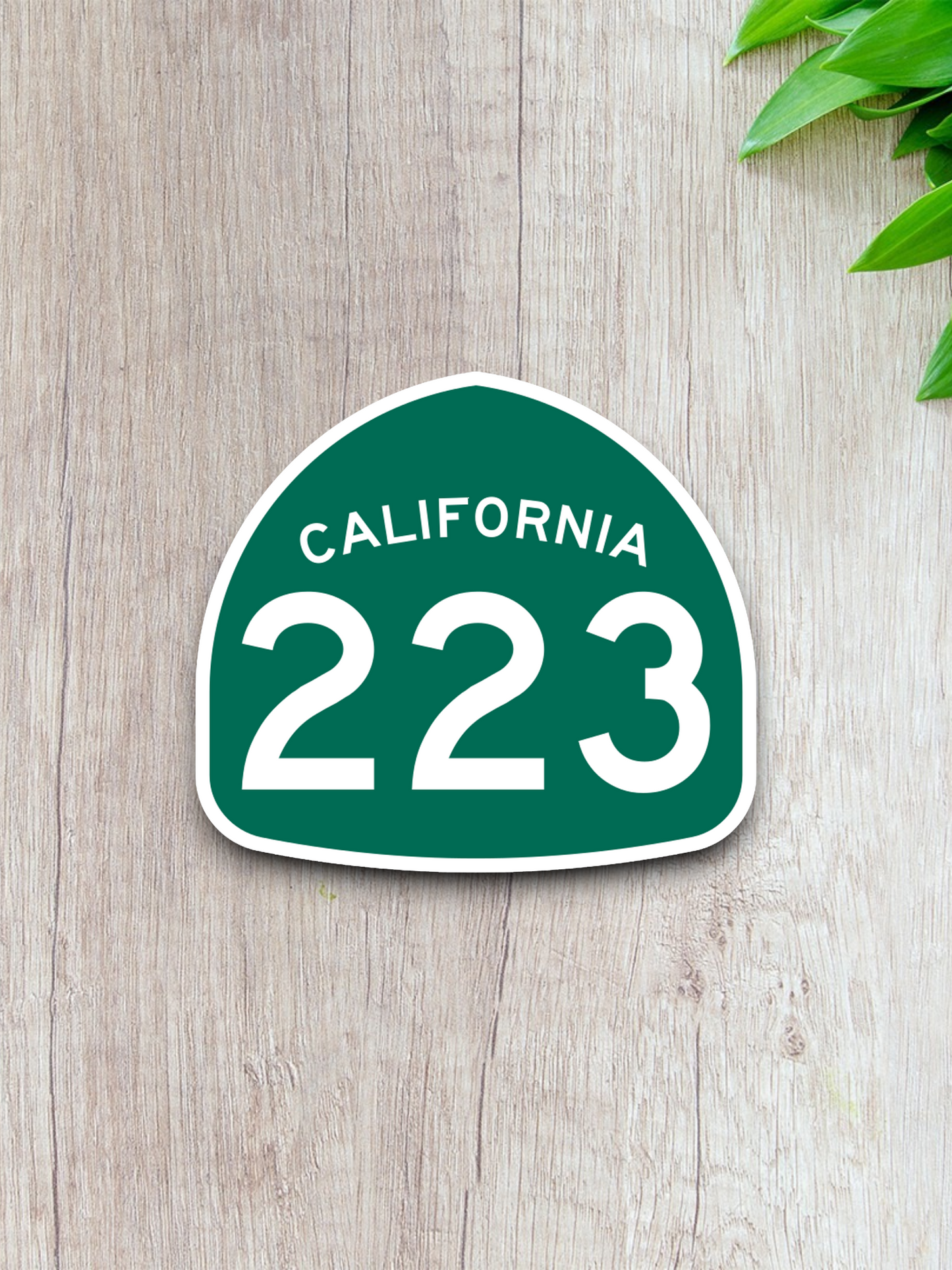California State Route 223 Road Sign Sticker