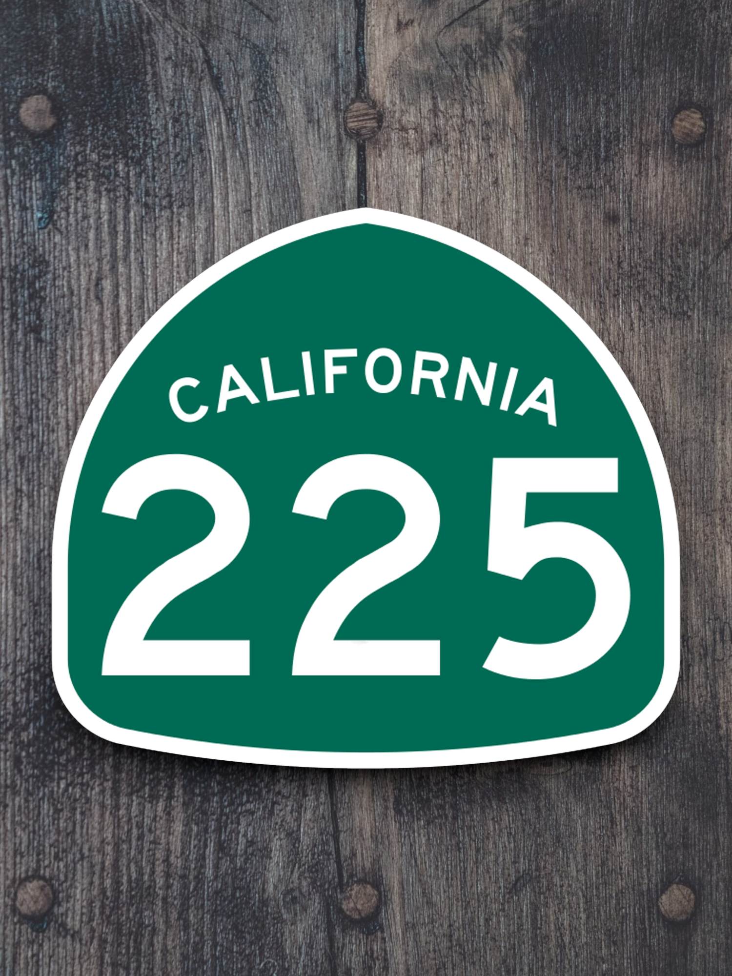 California State Route 225 Road Sign Sticker