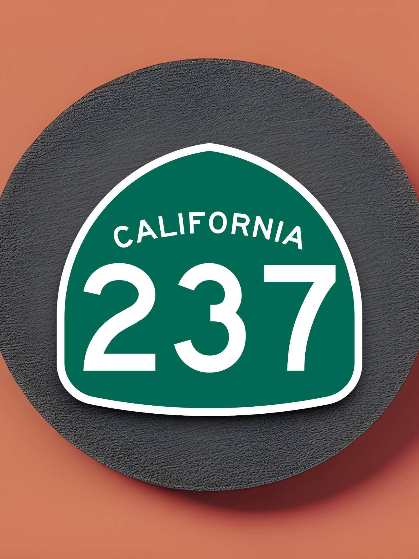 California State Route 237 Sticker