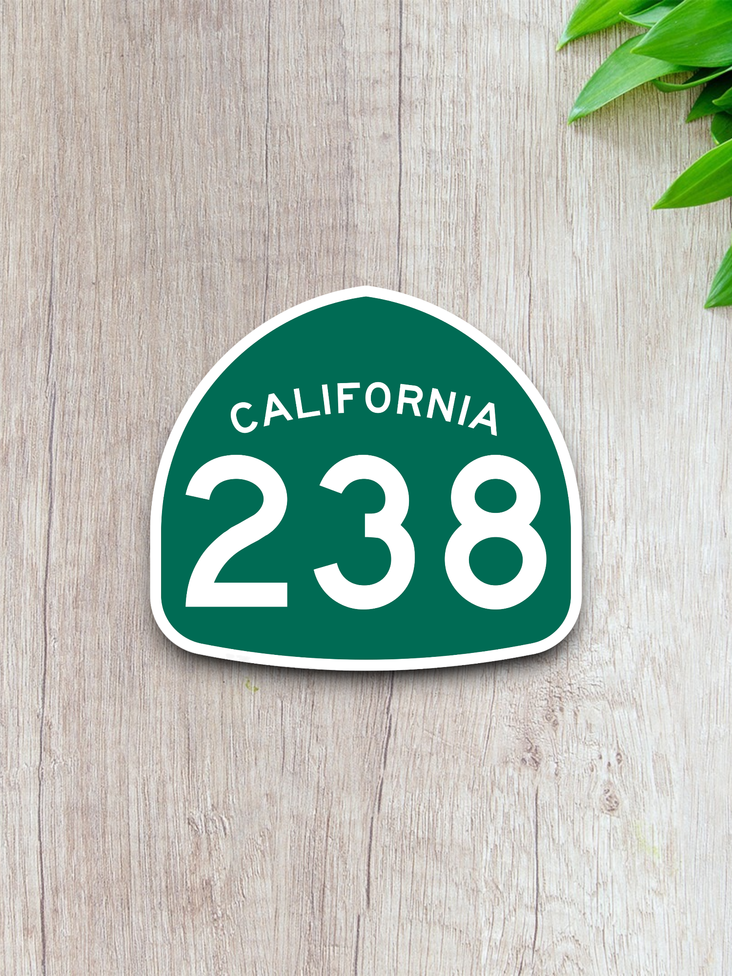 California State Route 238 Sticker