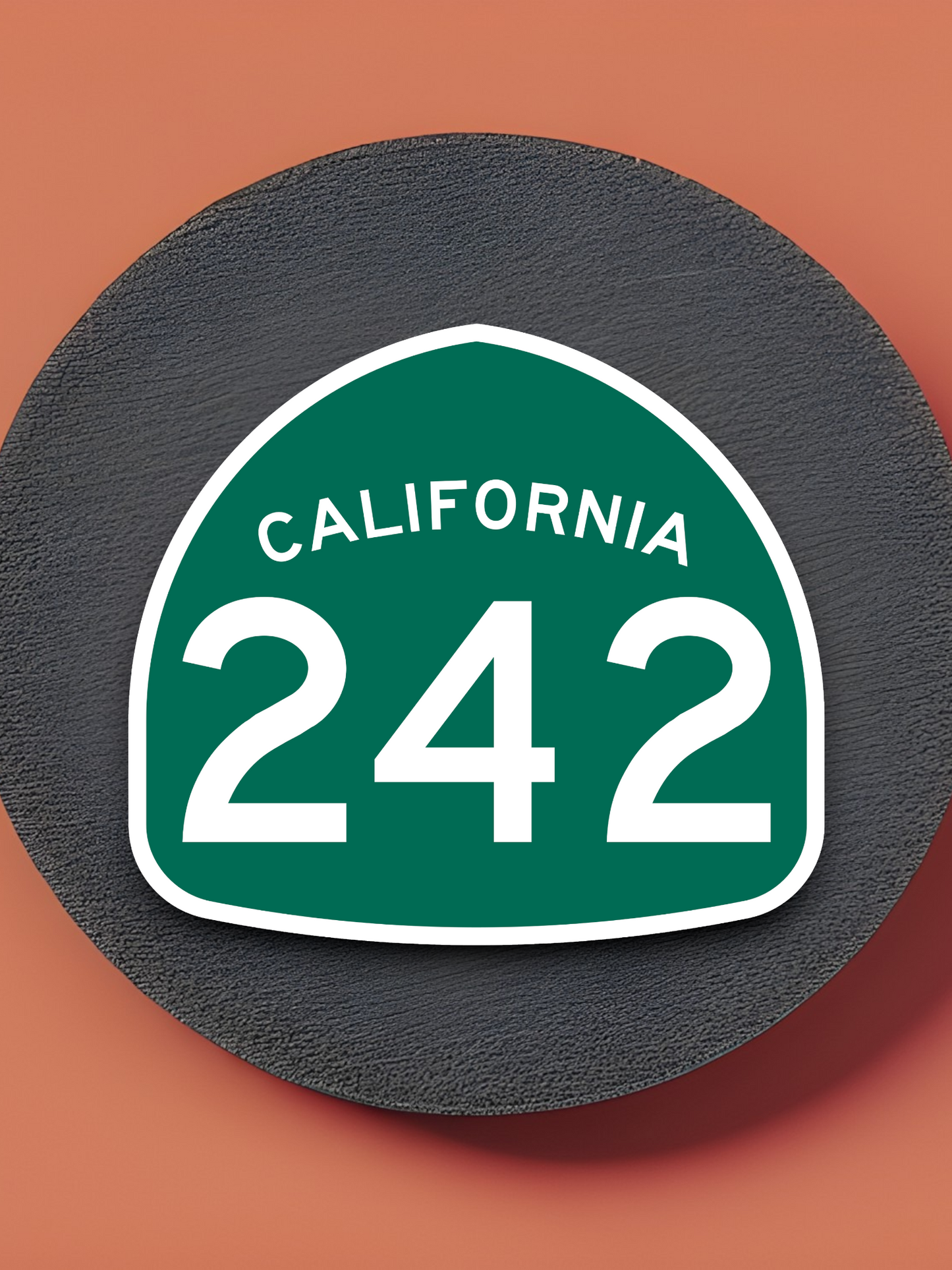 California State Route 242 Sticker