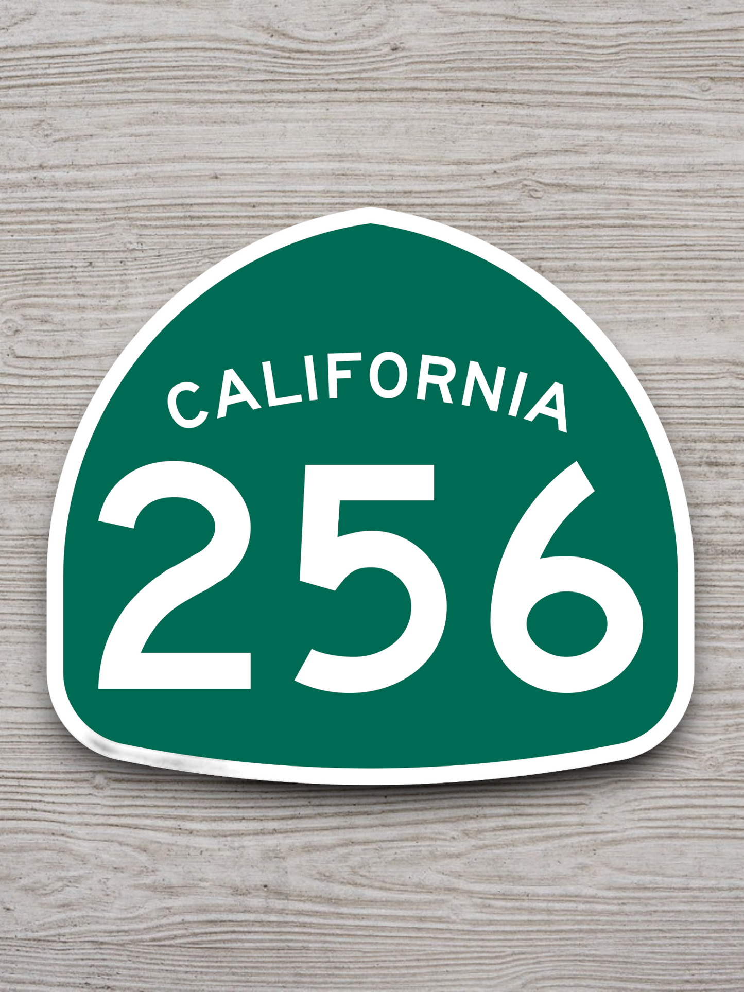 California State Route 256 Road Sign Sticker