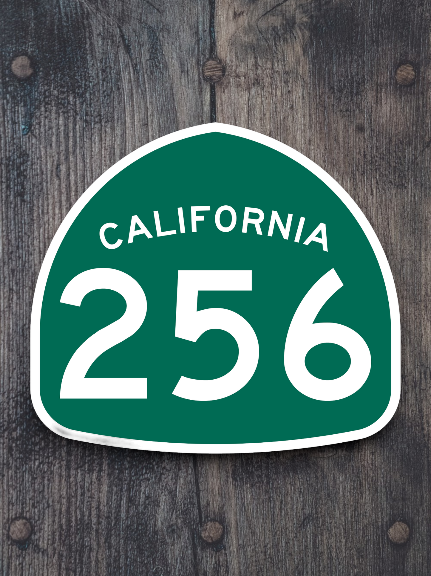 California State Route 256 Road Sign Sticker