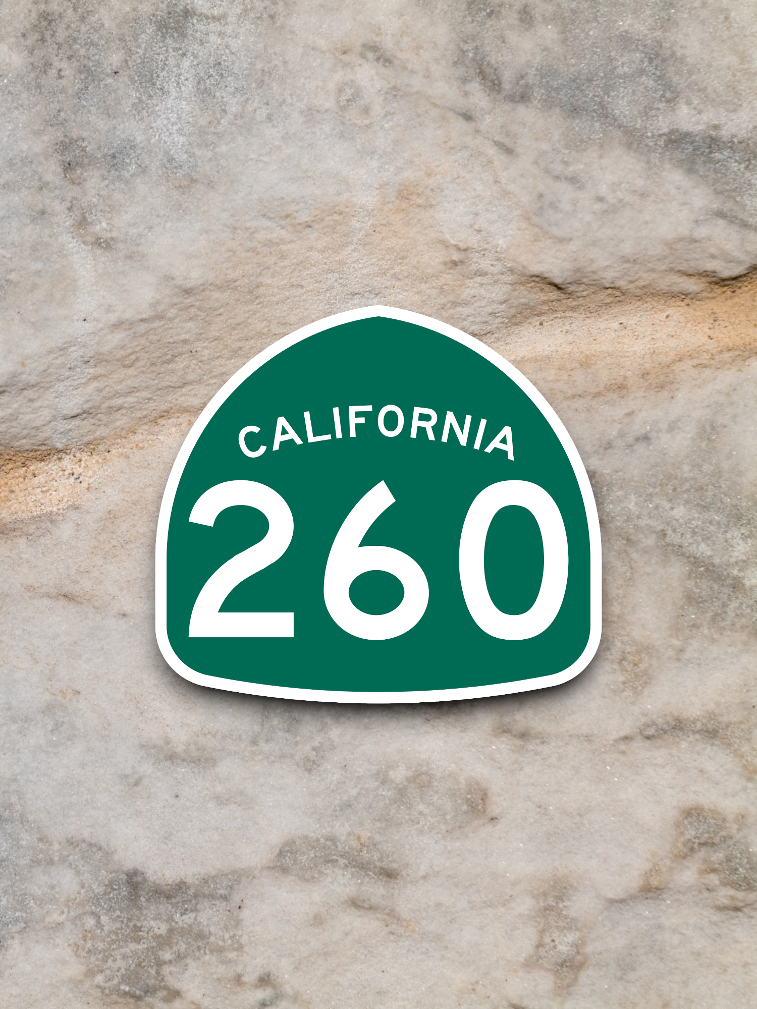 California State Route 260 Road Sign Sticker