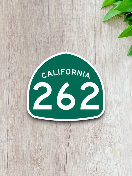 California State Route 262 Sticker