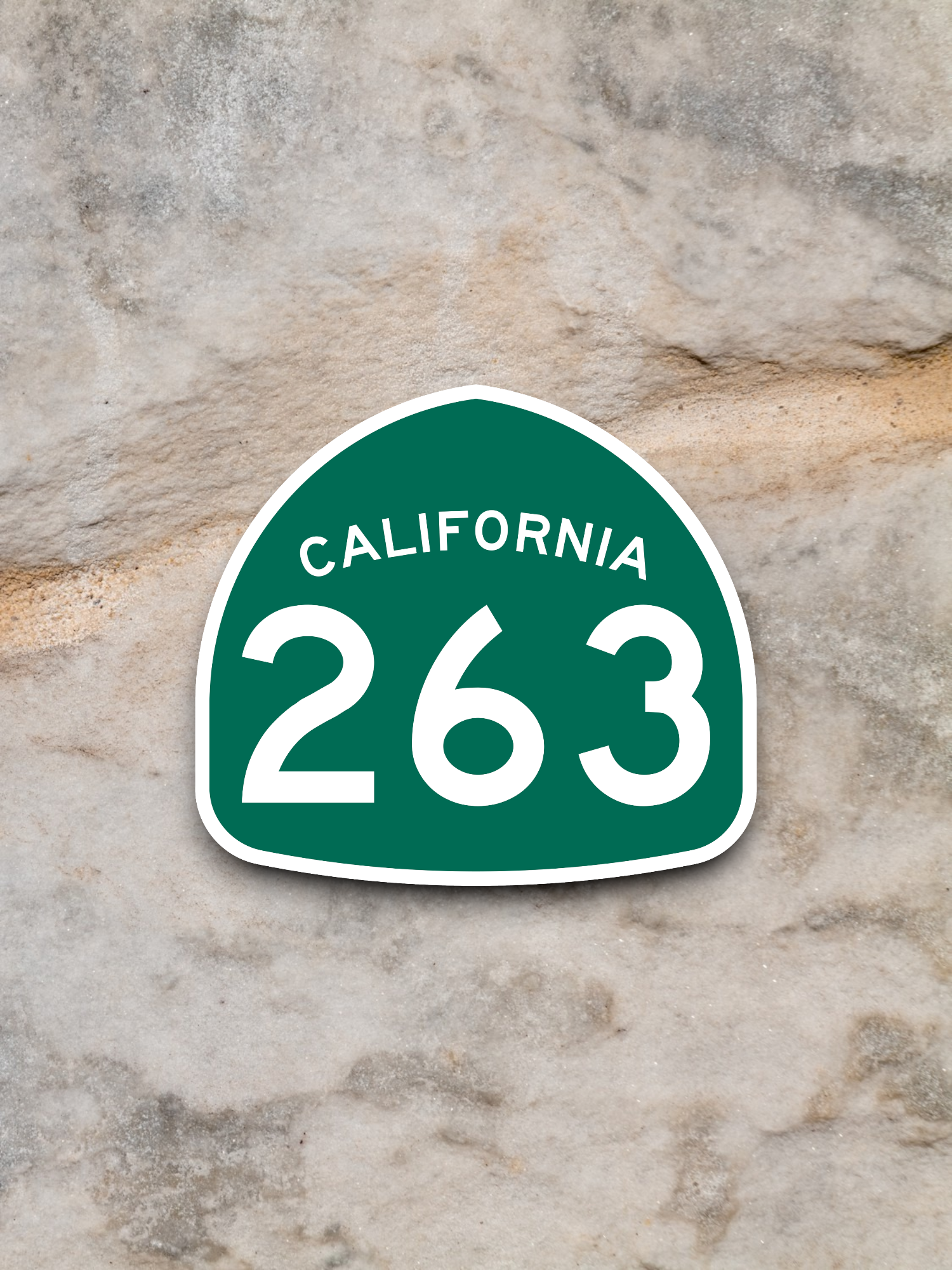 California State Route 263 Sticker