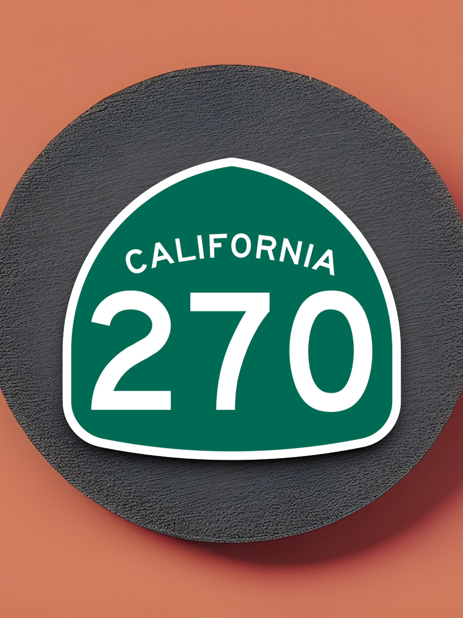 California State Route 270 Road Sign Sticker