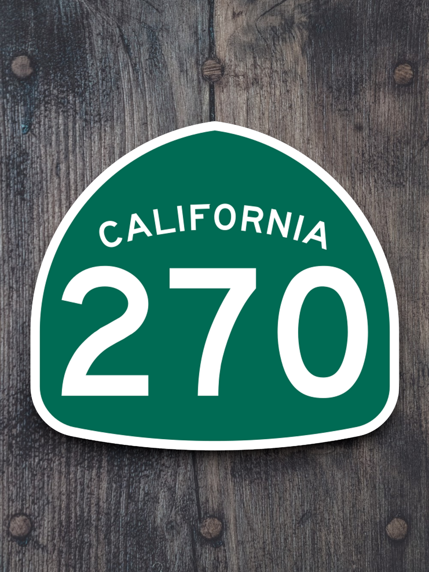 California State Route 270 Road Sign Sticker