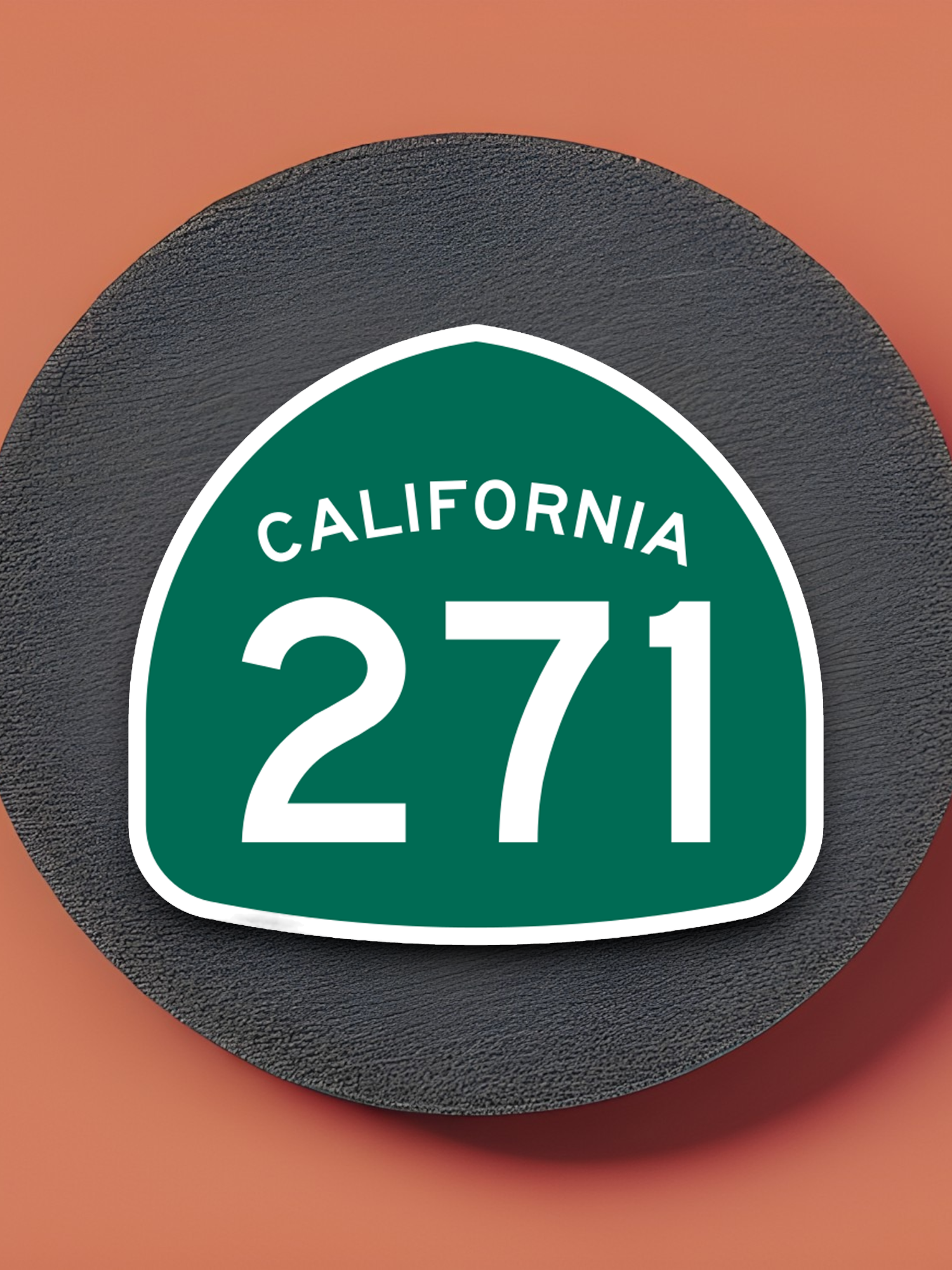 California State Route 271 Road Sign Sticker