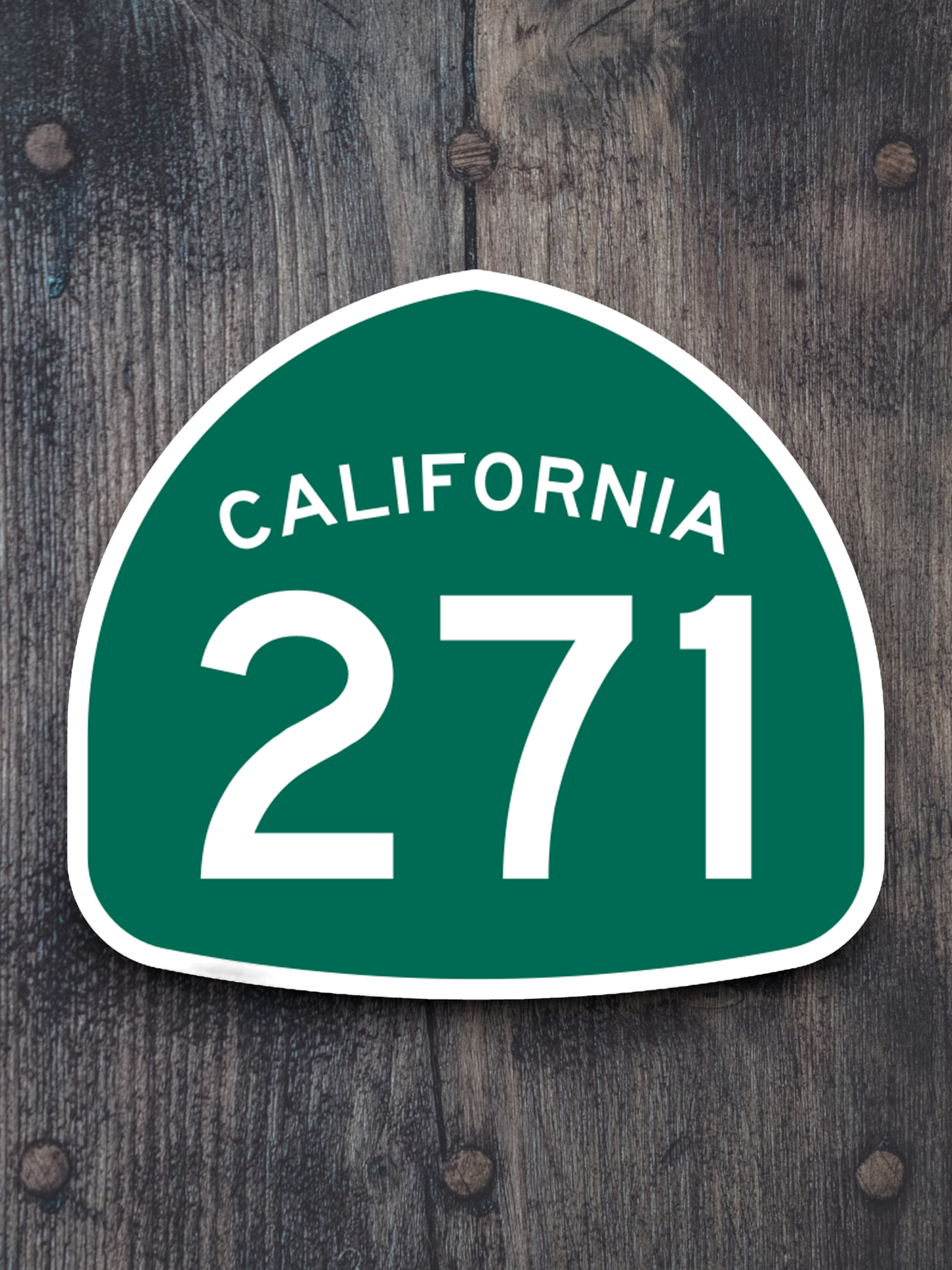 California State Route 271 Road Sign Sticker