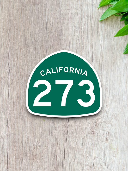California State Route 273 Sticker