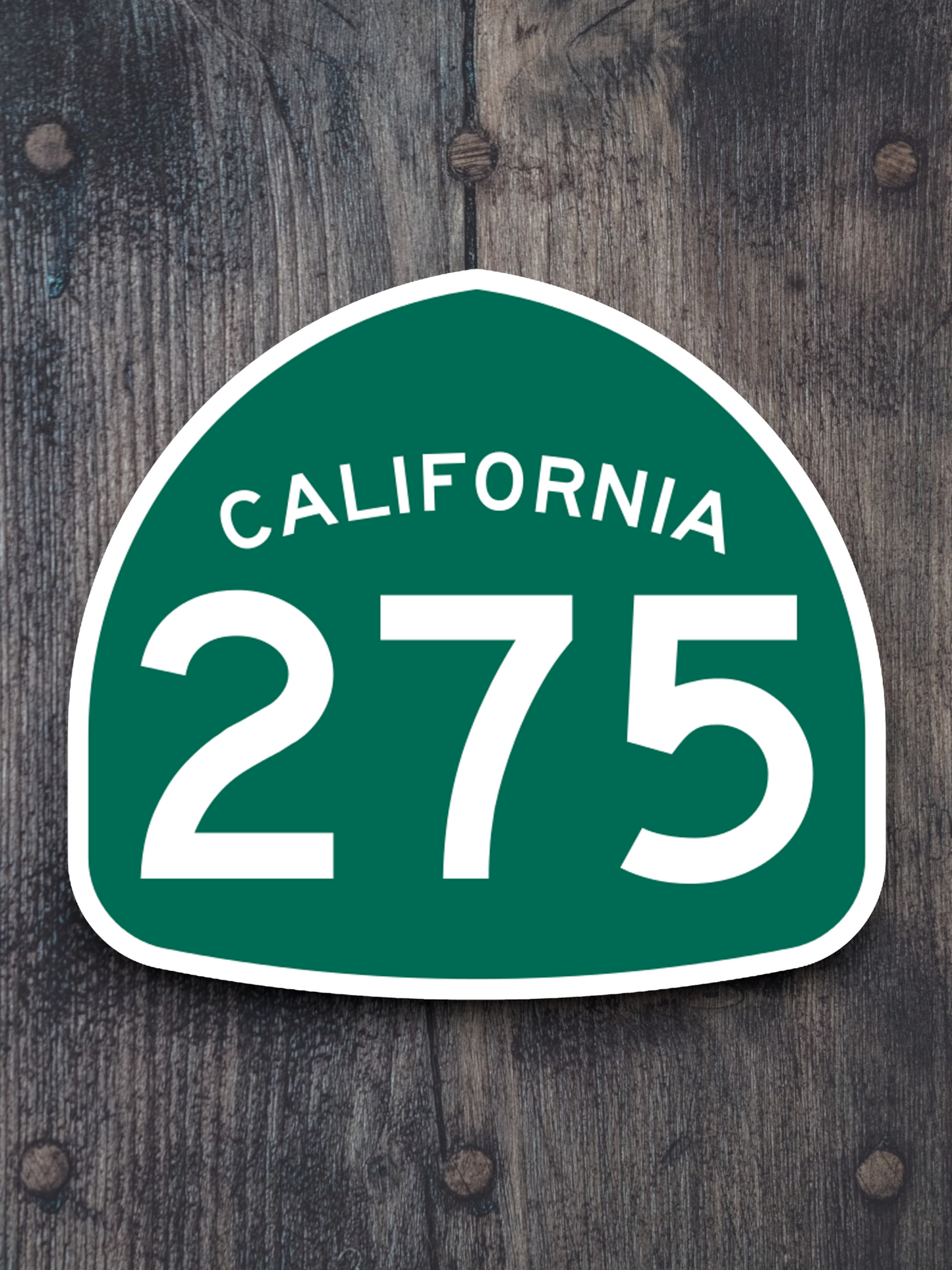 California State Route 275 Sticker