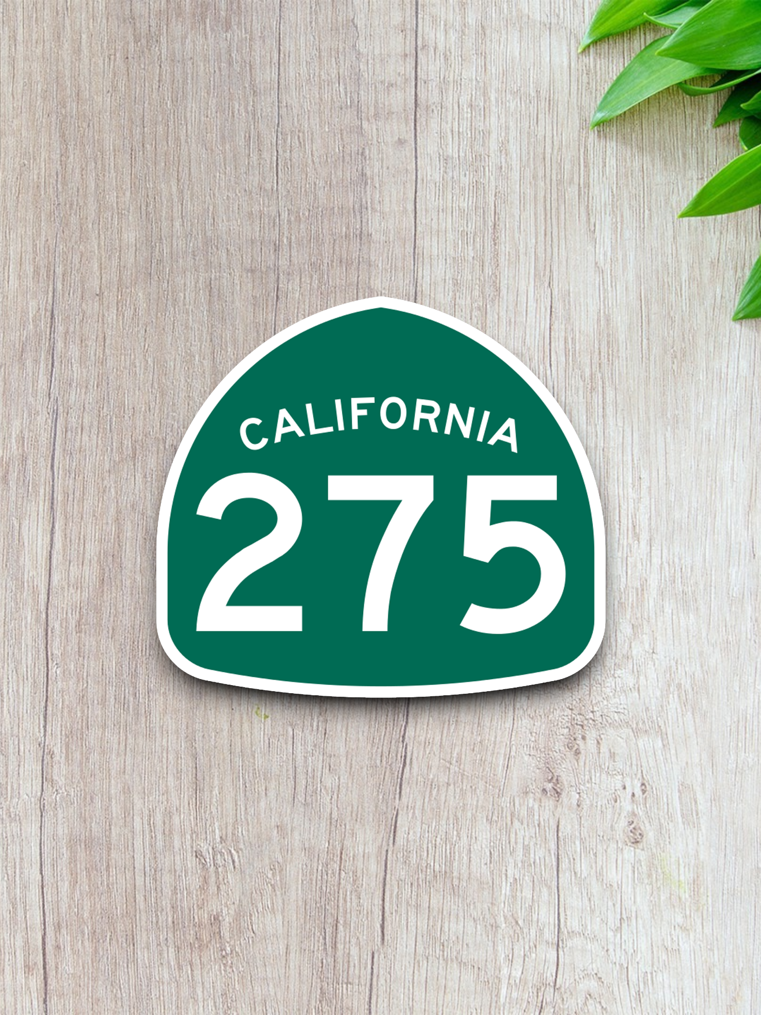 California State Route 275 Sticker