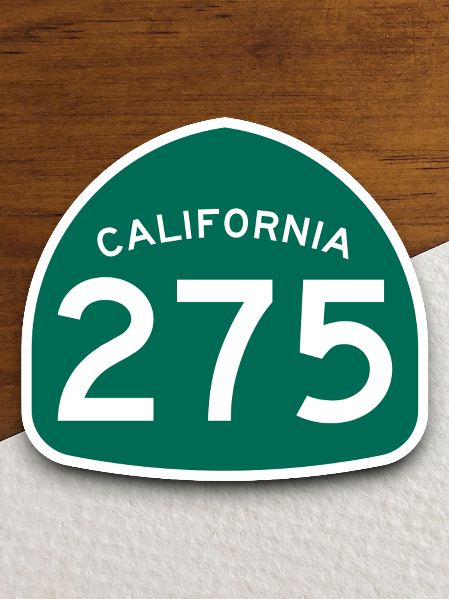 California State Route 275 Sticker