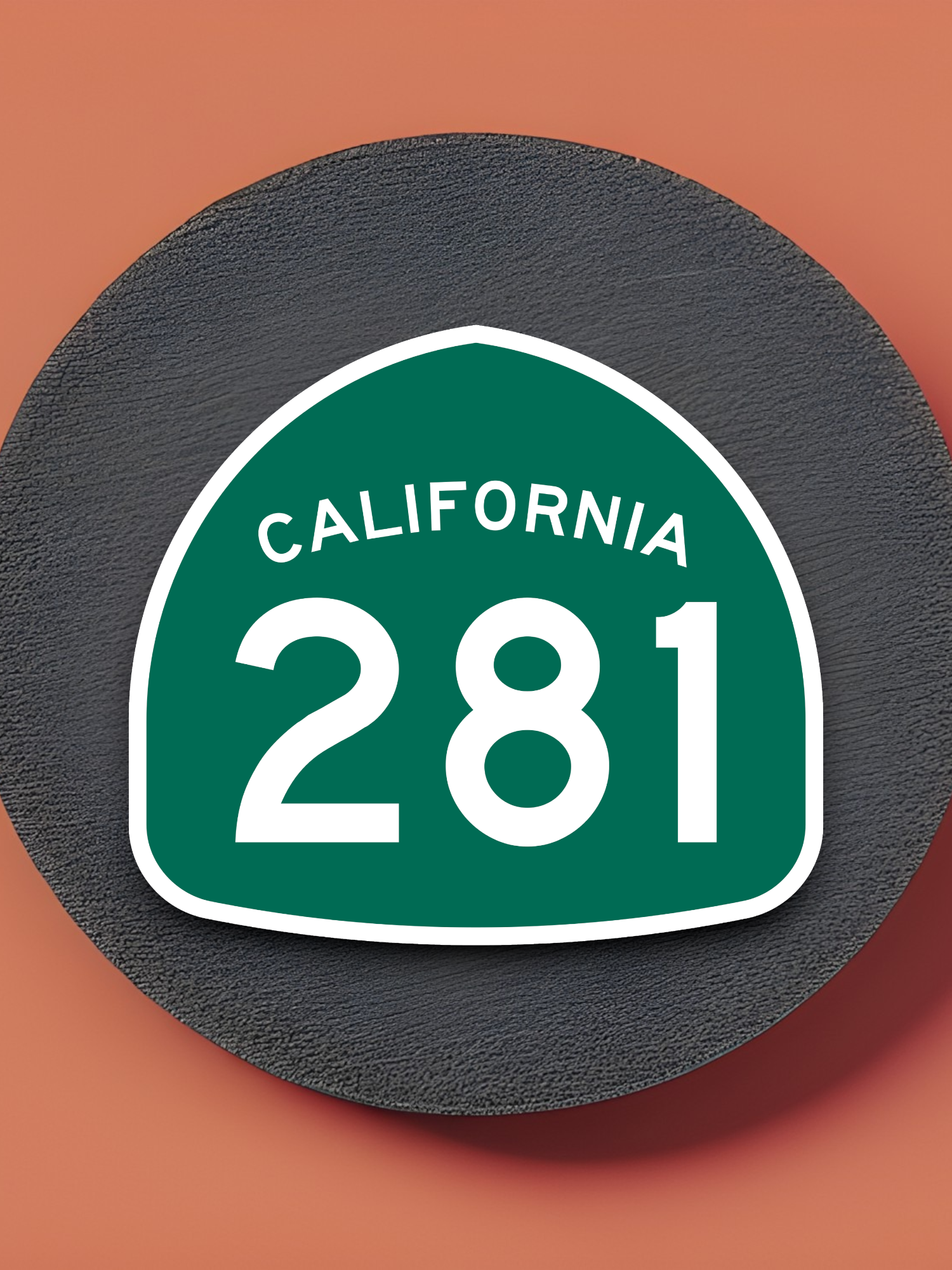 California State Route 281 Sticker